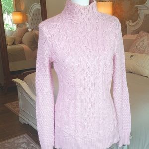 LAUREN RALPH LAUREN SOFT PINK SWEATER